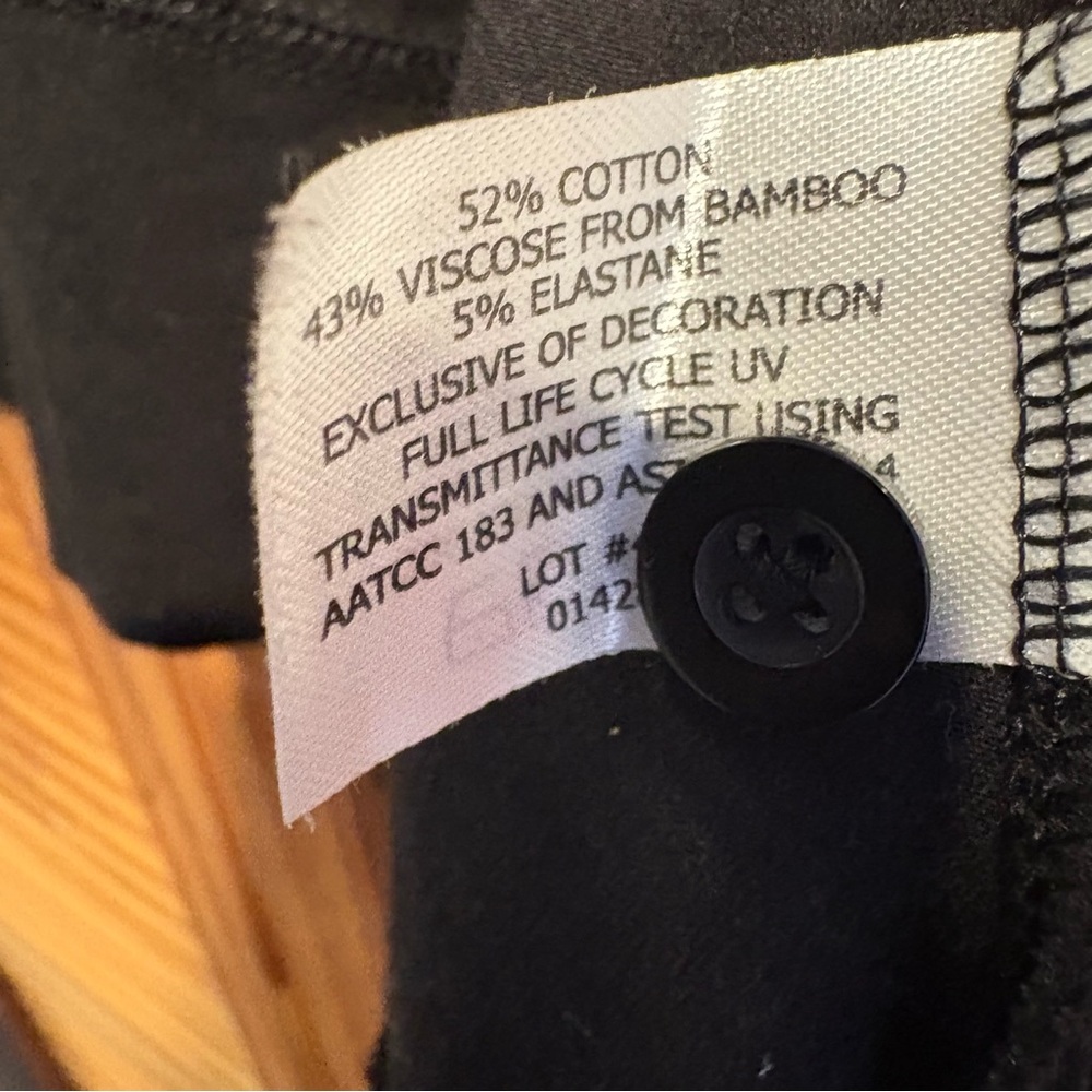 Coolibar Women's Black Lightweight Open-Front Cardigan Sweater UPF Medium Shirt - Picture 4 of 8